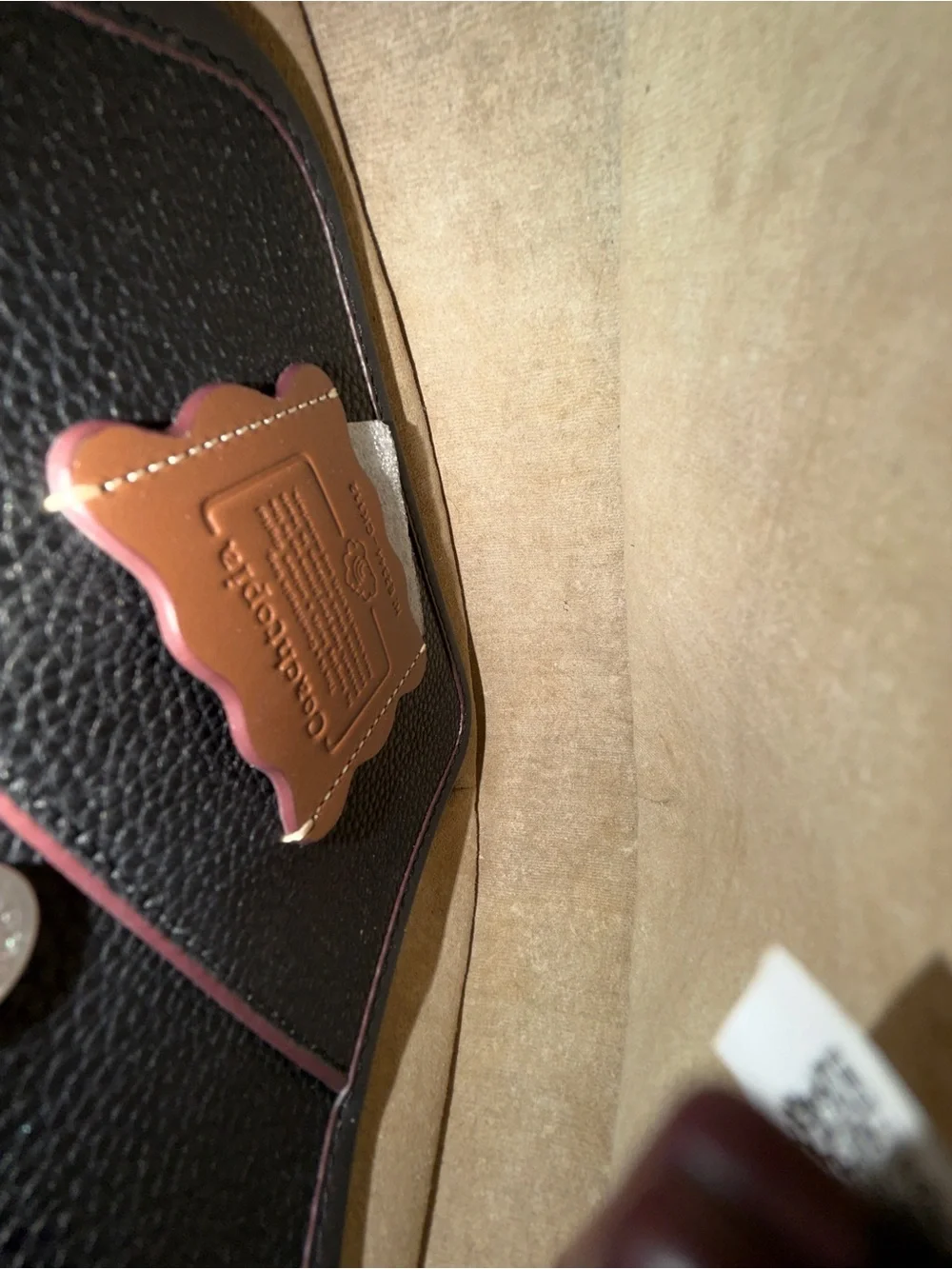 Coach curved crescent